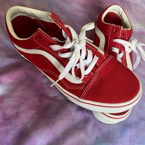 Red vans!!